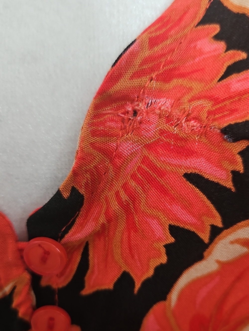 Anthropologie Abel The Label Lola Floral Boho Maxi Dress M (Read) - Picture 13 of 13